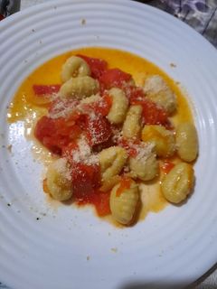 Une photo de Gnocchis à la tomate
