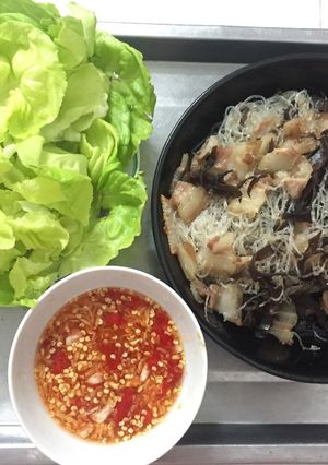 Hình của món Cá hấp bún tàu😋.