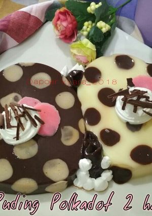 Foto resep Puding Polkadot 2 Hati💕 #bikinbareng