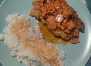 Foto de Costeletas à salsicheiro