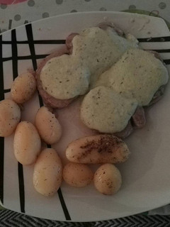 Una foto de Medallones de solomillo al queso azul