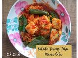 Balado Terong - Tahu