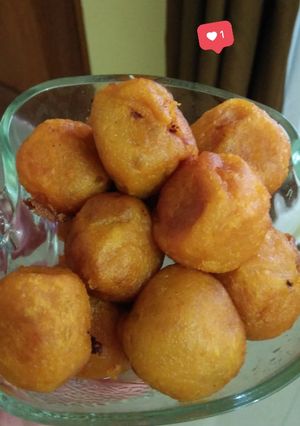Foto resep Bola-bola ubi goreng