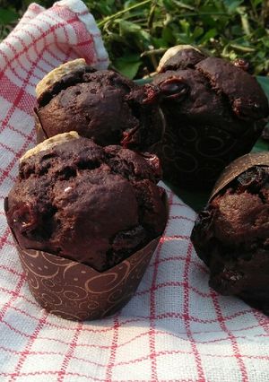 Foto resep Banana muffin no mixer