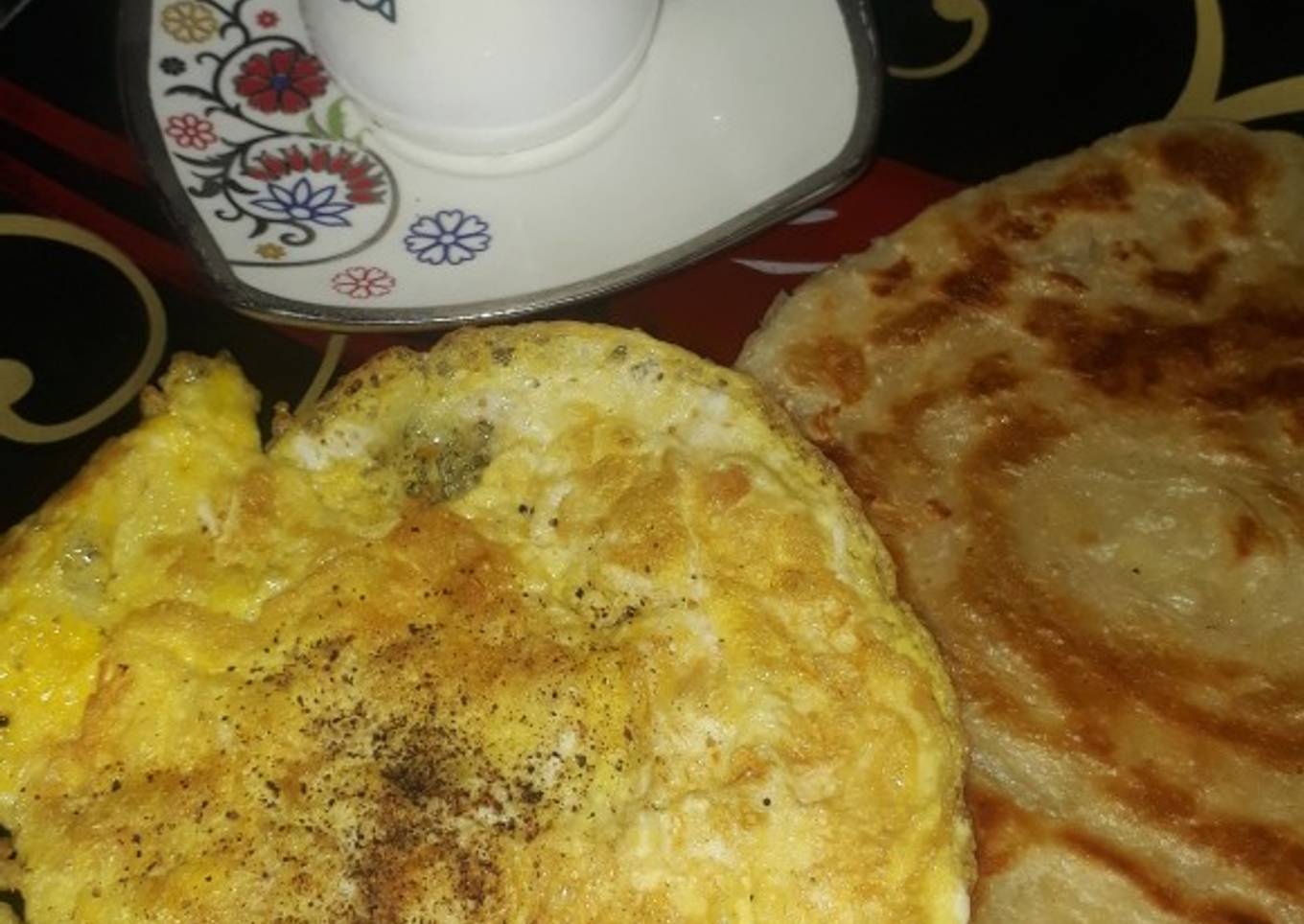 Healthy Anda paratha