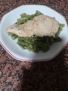 Una foto de Pechugas marinadas con yogur