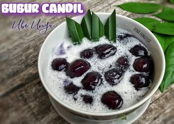 Resep Mudah Bubur Candil / Biji Salak / Grendul Ubi Ungu Mantul Banget