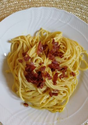 Une photo de Spaghetti au safran
