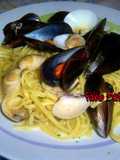 Spaghetti con Vongole Veraci, Cozze e Zafferano