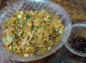 Foto resep Kwetiau / Mie Tiau Goreng Telur Bakso