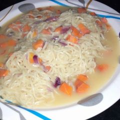 A picture of Pepper soup Noodles.