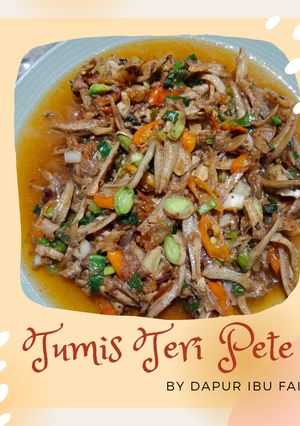 Foto resep Tumis Teri Pete Super Pedasss