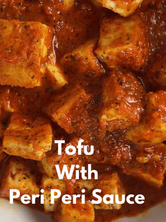 A picture of Peri Peri Tofu.