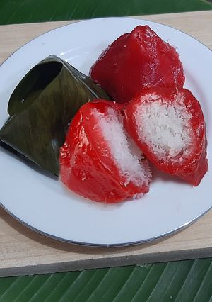 Foto resep Kue Koci-koci Merah Putih