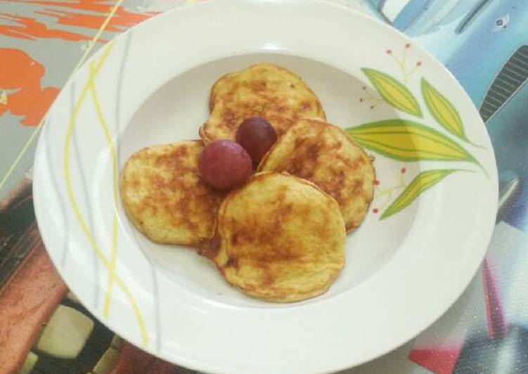 Pancake pisang mudah,ekonomis,gluten free