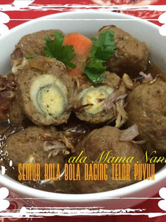 Foto resep Semur bola bola daging