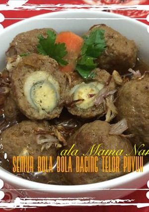 Foto resep Semur bola bola daging