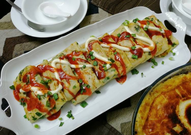 Step-by-Step Guide to Make Quick Vegetables Crepes