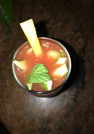 A picture of Watermelon juice.