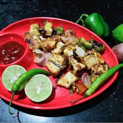 A picture of Tofu tikka.