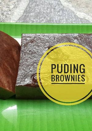 Foto resep Puding brownies
