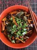Bulgogi Bloom 🍄 보쌈 불고기 [Vegan] Koreanisches Pilz-Bulgogi