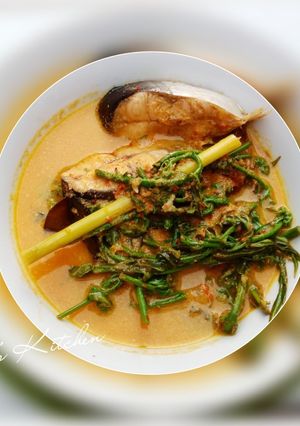Foto resep Gulai Ikan Patin Daun Pakis / Gulai PP