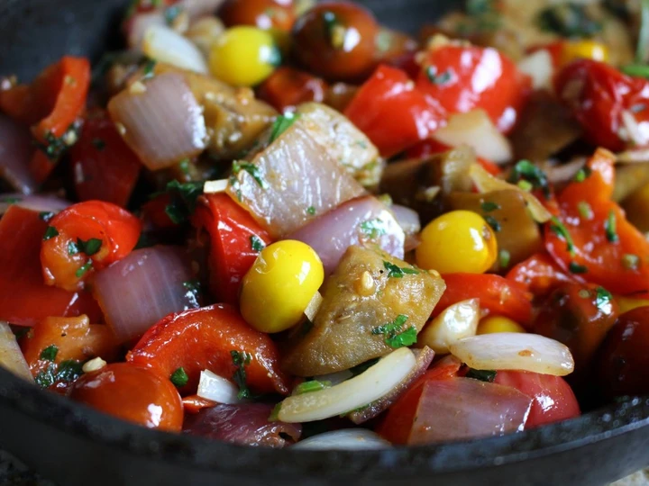 Easy Ways Prepare Recipes Pan Roasted Ratatouille for 2 the Perfect Appealing.