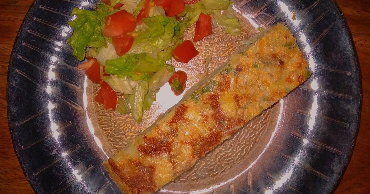 Tortilla de papas al horno 22 recetas caseras Cookpad
