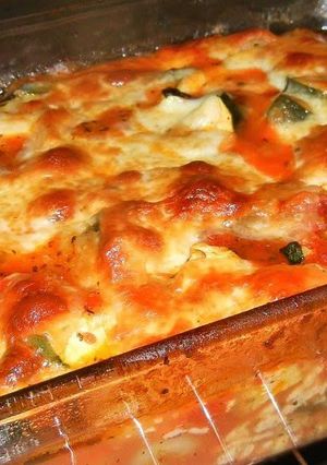 Una foto de Verduras gratinadas al horno