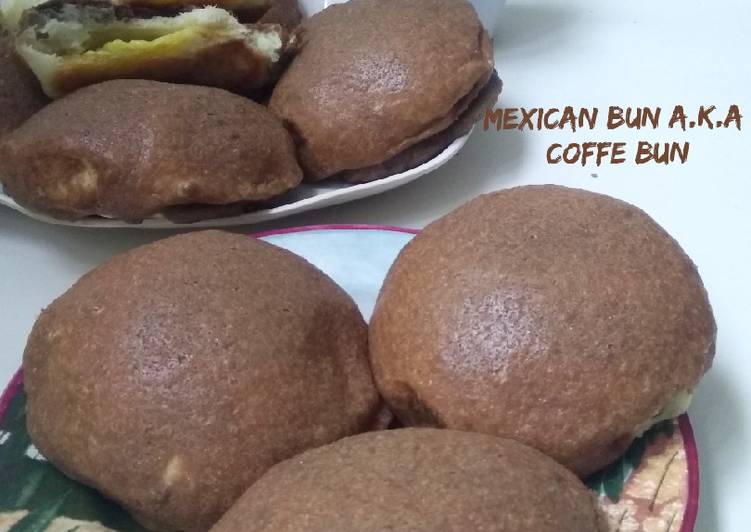 Cara Gampang Menyiapkan Mexican Bun a.k.a Coffe Bun yang Enak