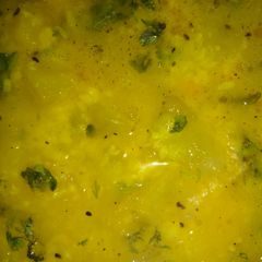 Ash gourd moong daal A picture of Ash gourd moong daal.