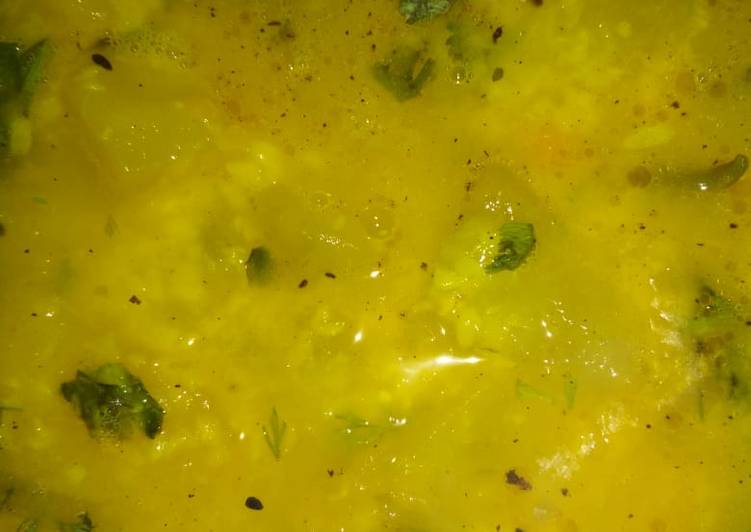 Recipe of Homemade Ash gourd moong daal