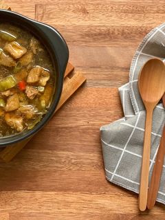 Foto resep Asem-Asem Daging Buncis Tahu