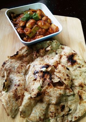 A picture of Laccha(layered) Roti#wheatflour.