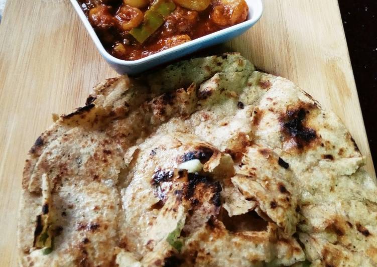 Easiest Way to Make Favorite Laccha(layered) Roti#wheatflour