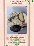 Overnight oats dan apel (Anti ribet)