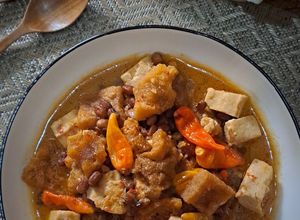 Foto resep Sayur Krecek Tahu Kacang Tolo