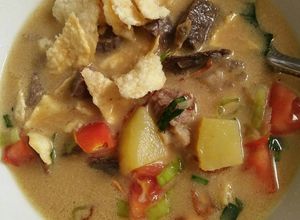 Foto resep Soto Betawi daging+ paru simple