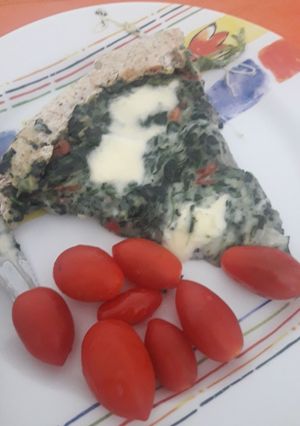 Una foto de Tarta de verdura 🥧🥦🥬