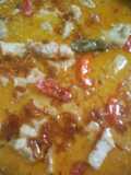 Masak Udang tahu santan