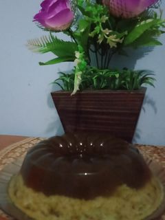 Foto resep Puding santan gula merah