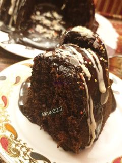 صورة لوصفة كيكة الشوكولاته لذيذة 😋