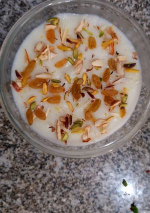 A picture of Traditional Firni.