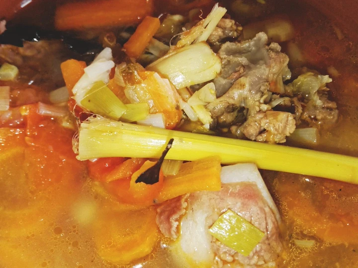 Langkah Gampang Menyiapkan Resep Asem asem iga sapi Anti Ribet, Lezat