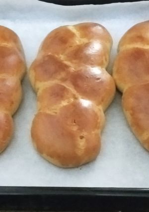 Φωτογραφία της συνταγής Πασχαλινά τσουρέκια Κρήτης