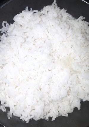 عکسی از دستور برنج دمی