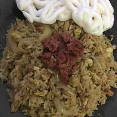 รูปของ Nasi Goreng Terasi Toping Kornet