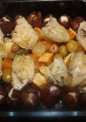 Foto principal de Ensalada de higos con alcachofas