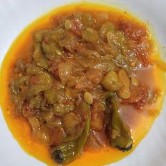A picture of Toorai ki bhaji.